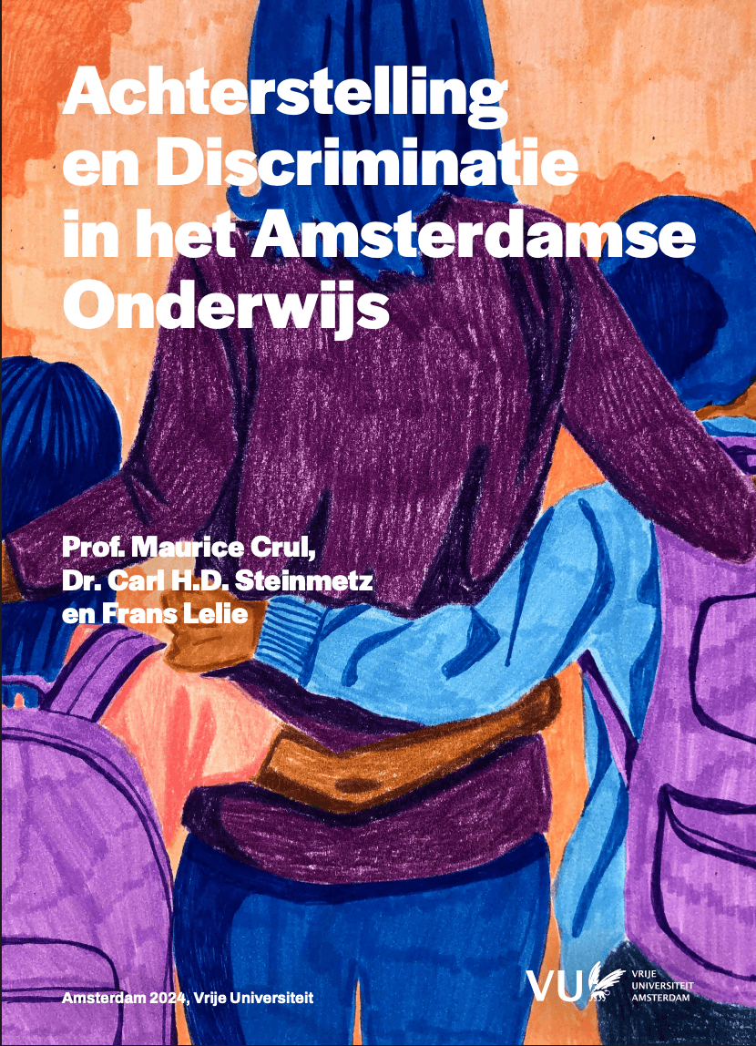 Boekcover: Achterstelling en Discriminatie in het Amsterdamse Onderwijs